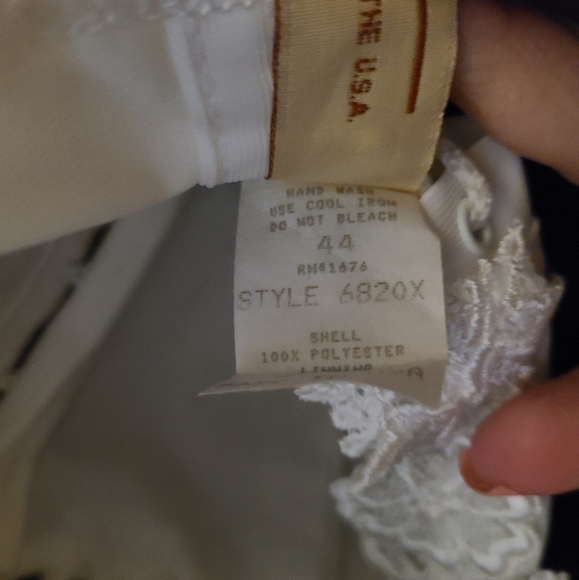 💥3 for $25 💥This Edwardian Corset Lace-Up Back, 90's Vintage - Picture 3 of 7